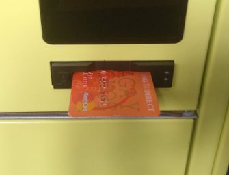 Lector tarjetas bancarias en smartlocker