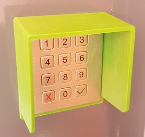 Teclado exterior antivandálico