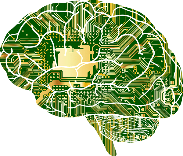 Dibujo brain digital