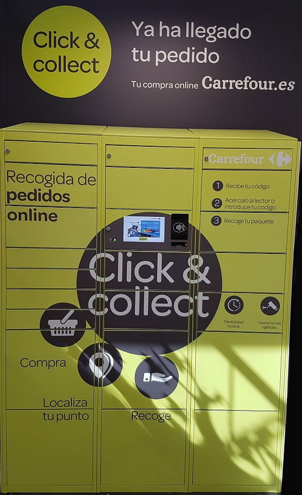 Foto vinilado de carrefour