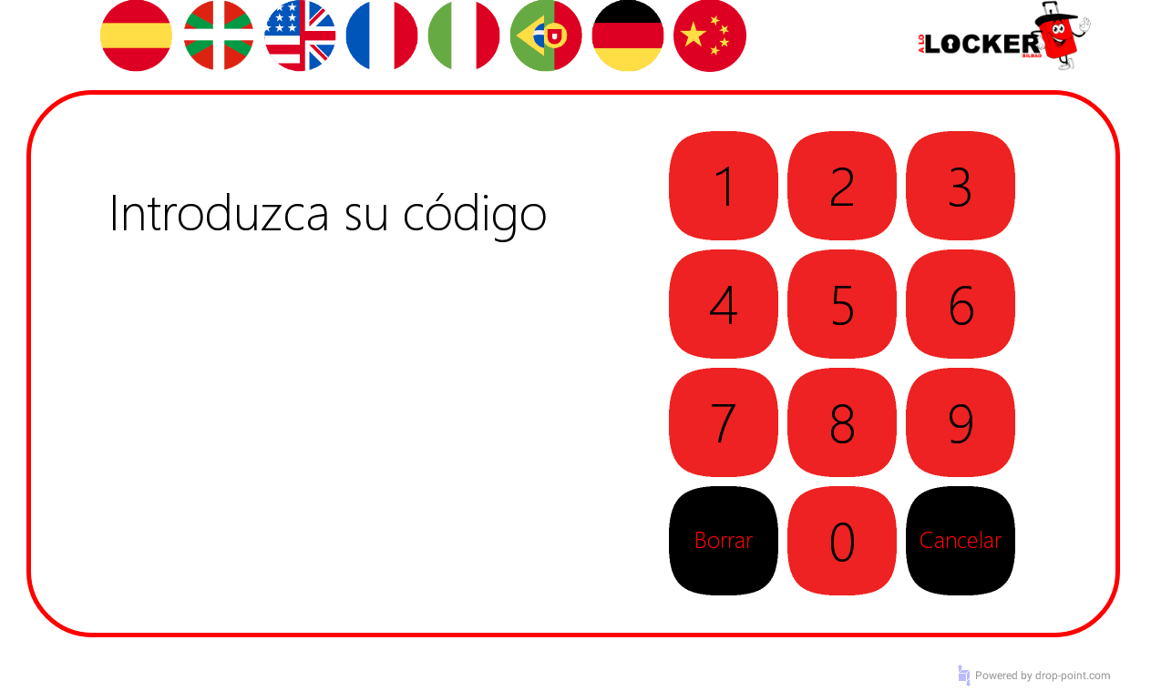 Interfaz A lo Locker
