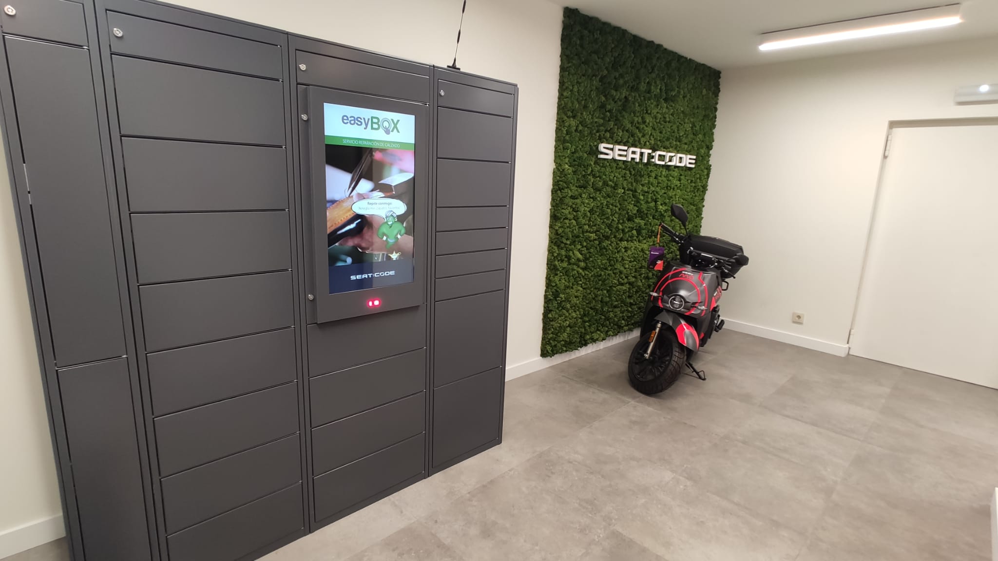 Consigna EasyBox en Seat:CODE
