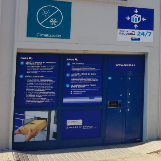 Taquilla inteligente REXEL Zaragoza