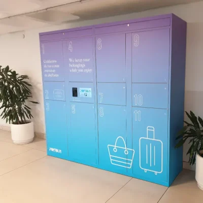 Consigna Electrónica de custodia de enseres personales en el Centro Comercial Porto Pi de Palma de Mallorca