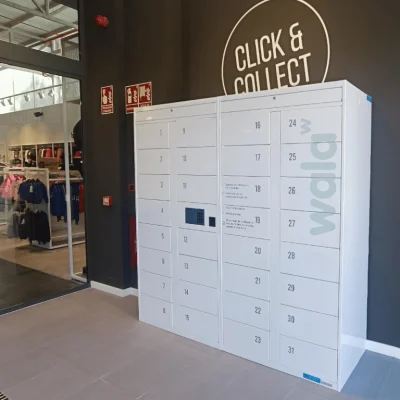 Taquilla Click&Collect recogida de pedidos WALA Sant Perer de Ribes