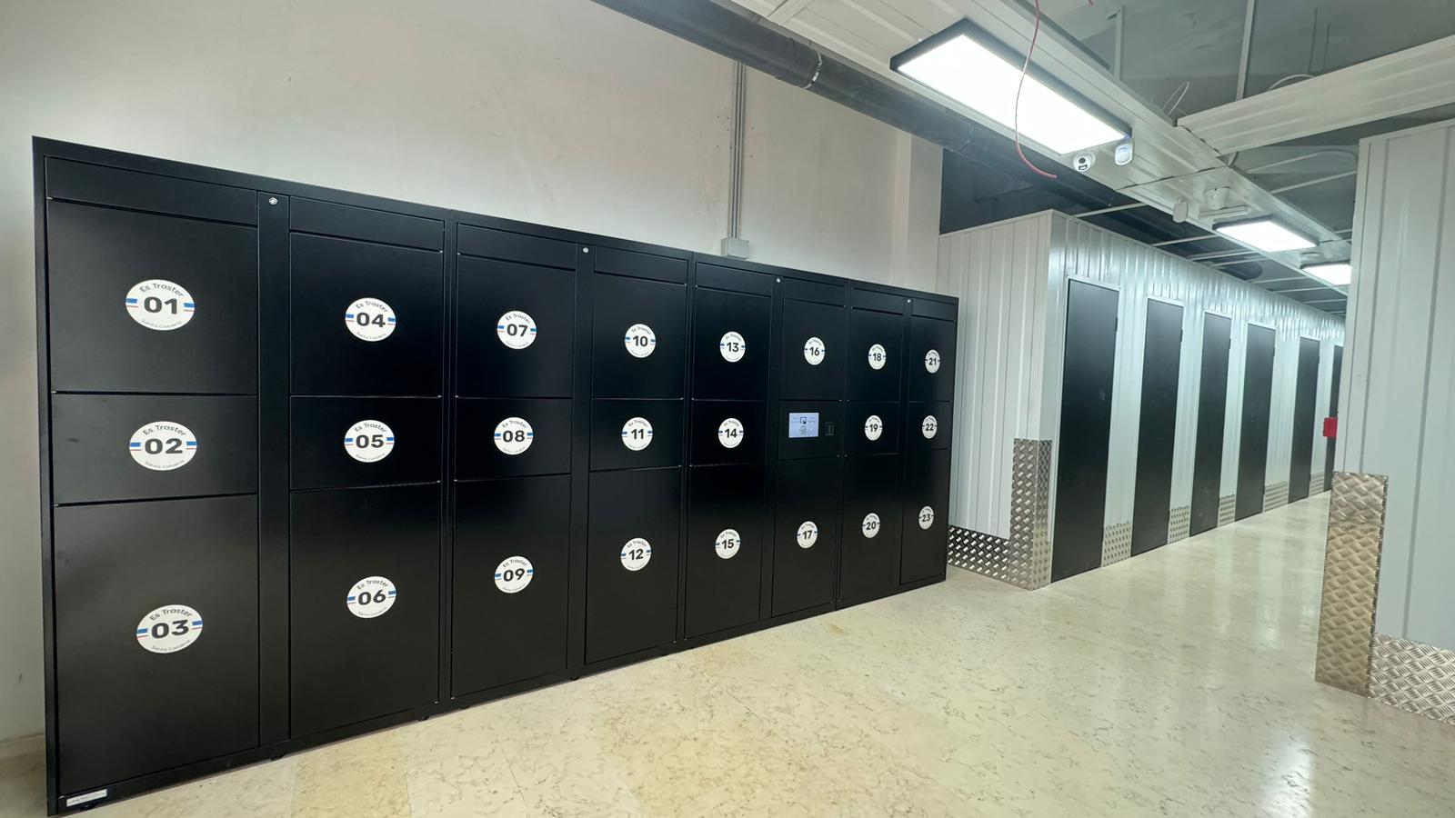 Taquillas inteligentes y trasteros instalado en ES TRASTER DE SANTA CATALINA en Palma de Mallorca