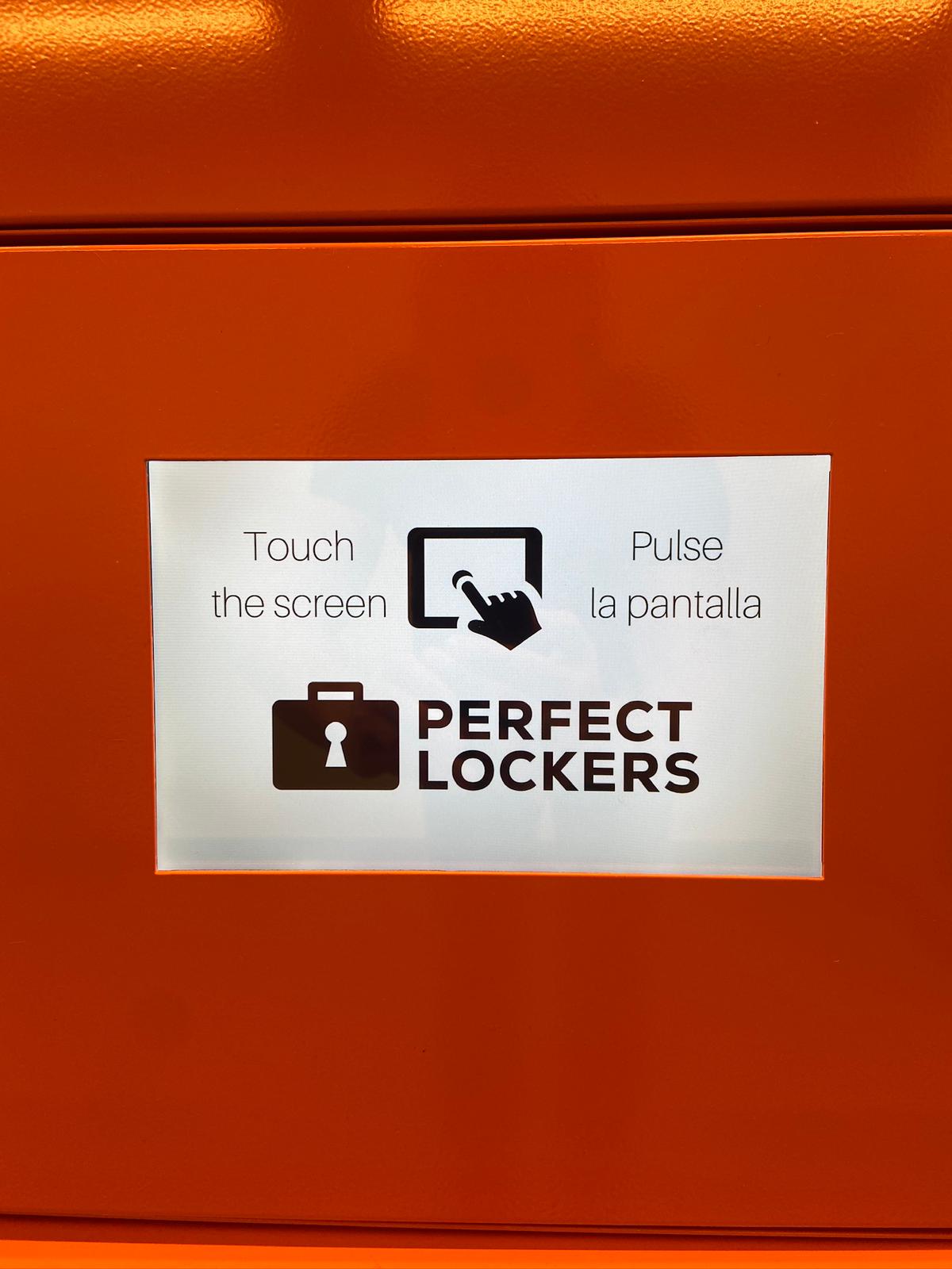 Pantalla smartlocker PerfectLockers