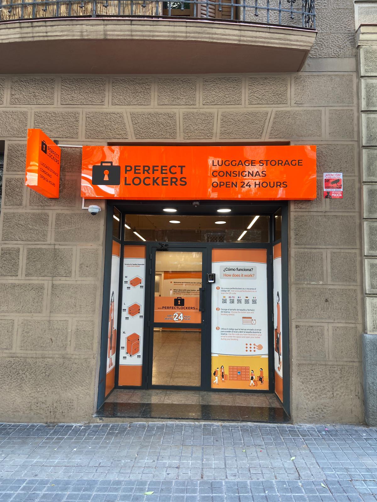 Fachada PerfectLockers